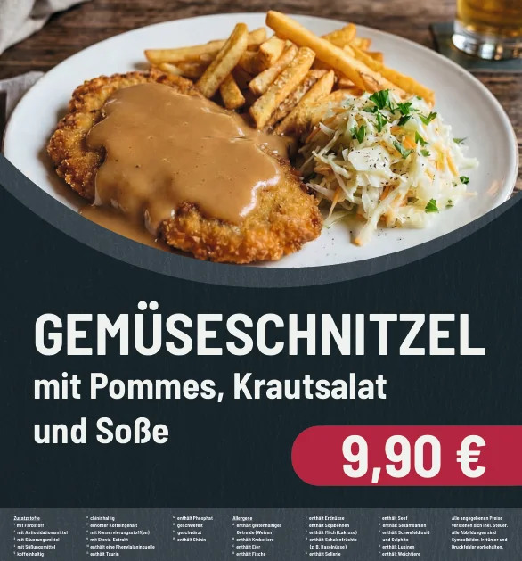 Gemüseschnitzel