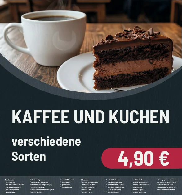 Kaffee und Kuchen