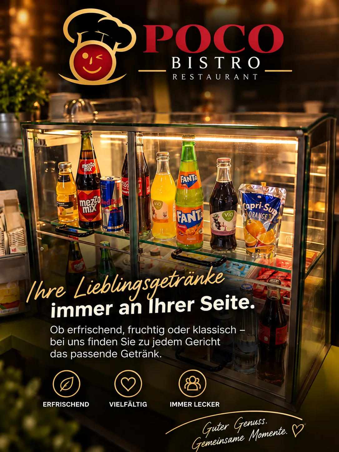 Trinken im POCO Bistro